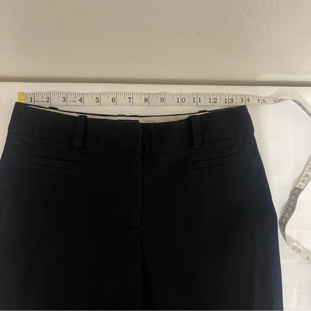 Talbots Black Cropped Pants Size 2P - Picture 6 of 11